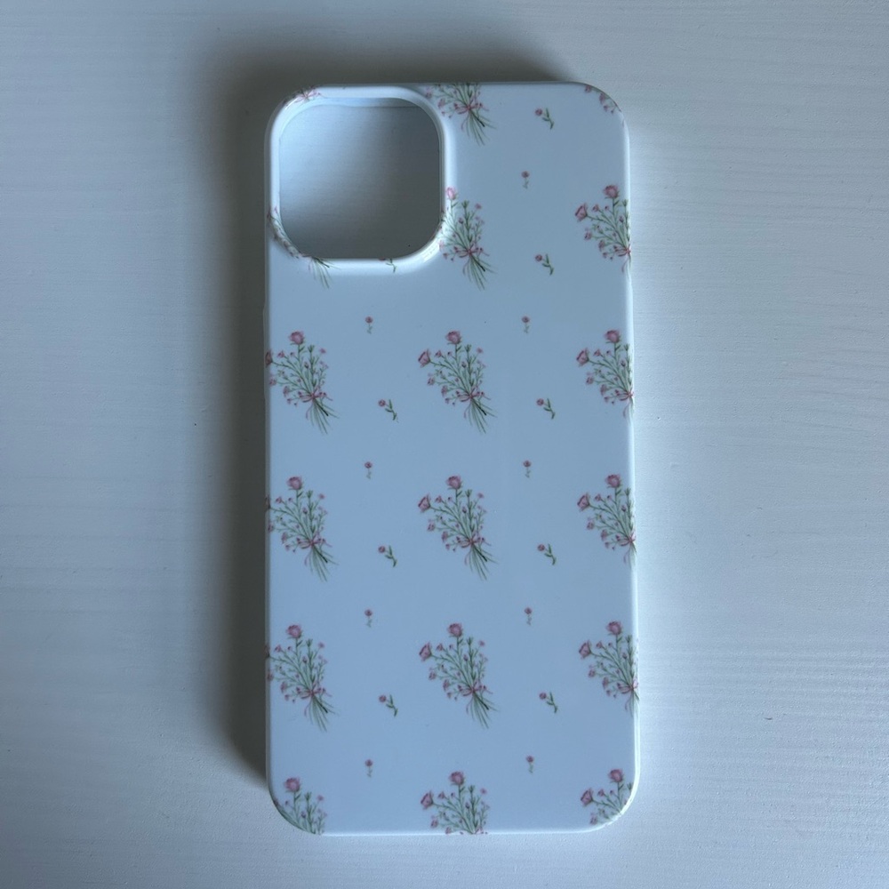 Dairy Boy iPhone 13/14 pink floral case